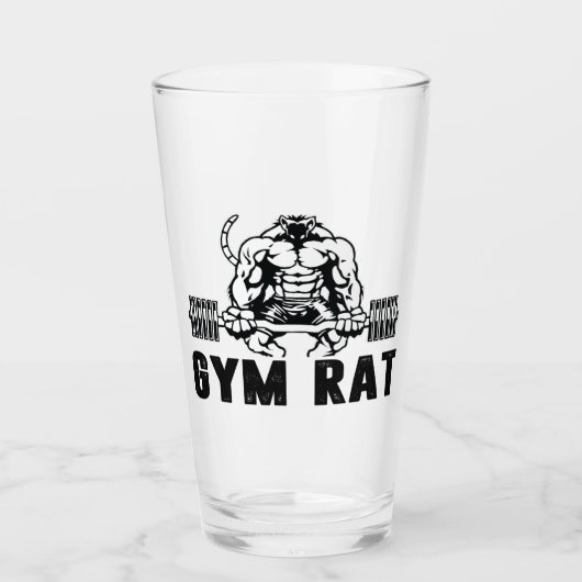 Gym Rat Glas (Vorderseite)