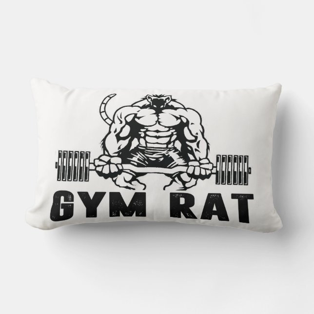 Gym Rat Lendenkissen (Vorderseite)