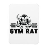 Gym Rat Magnet (Vertikal)