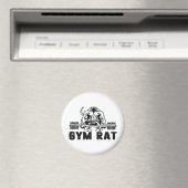 Gym Rat Magnet (In Situ (Geschirrspüler))
