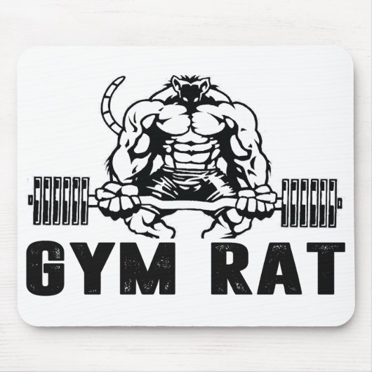 Gym Rat Mousepad (Vorne)