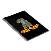 Gym Rat Paper Notebook Notizblock (Rechte Seite)