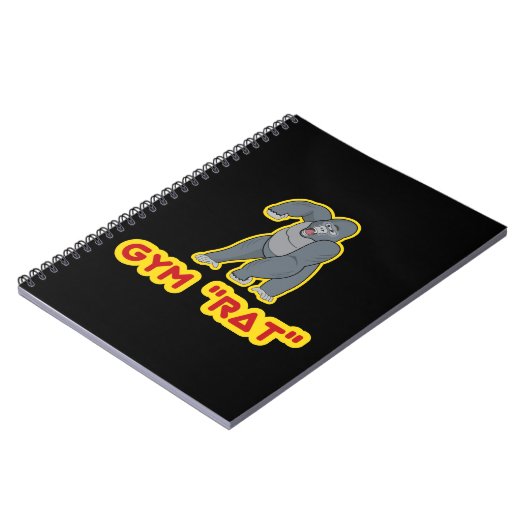 Gym Rat Paper Notebook Notizblock (Linke Seite)
