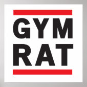Gym Rat Poster (Vorne)