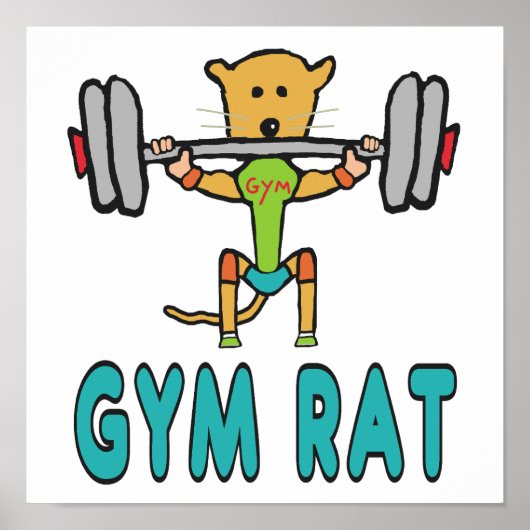 Gym Rat Poster (Vorne)