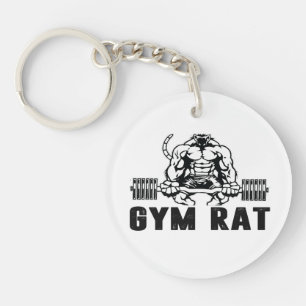 Gym Rat Schlüsselanhänger