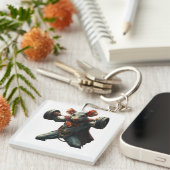 Gym Rat Schlüsselanhänger (Vorderseite rechts)