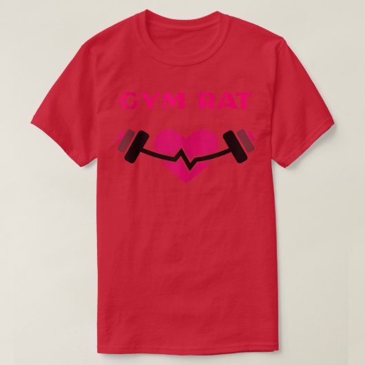 Gym Rat  T-Shirt (Design vorne)