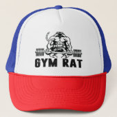 Gym Rat Truckerkappe (Vorderseite)