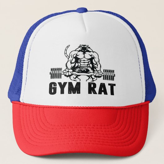 Gym Rat Truckerkappe (Vorderseite)