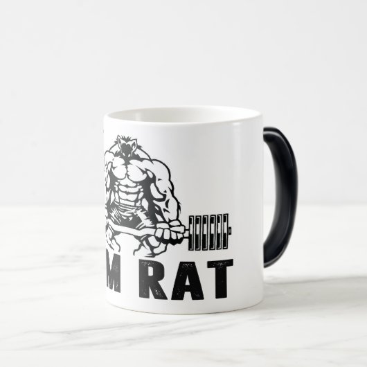 Gym Rat Verwandlungstasse (VorderseiteRechts)