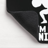 Gym Rat vs Gym Unicorn - Funny Workout Inspiration Mousepad (Ecke)