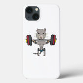Gym Rat Weightlift Case-Mate iPhone Hülle (Rückseite)