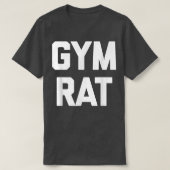 Gym Rat witziger Trainingskurs für die coole Fitne T-Shirt (Design vorne)