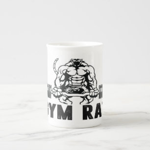 Gym-Ratte Porzellantasse
