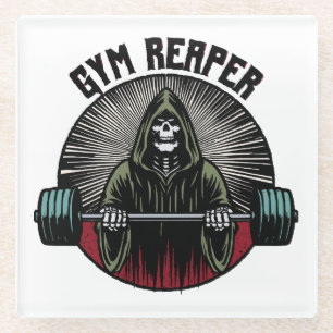 Gym Reaper Workout Glasuntersetzer