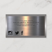 Gym Rush Visitenkarte (Rückseite)