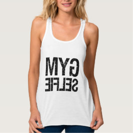 Gym Selfie lustiger Frauentank Tank Top