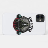 Gym Sensenmann Workout Case-Mate iPhone Hülle (Rückseite (Horizontal))