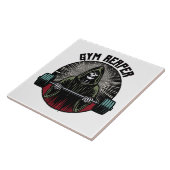 Gym Sensenmann Workout Fliese (Seite)