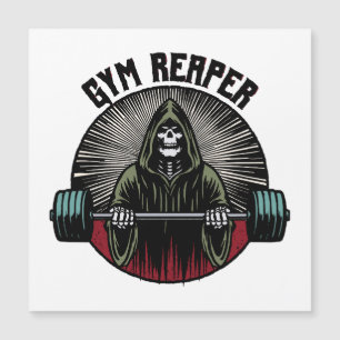 Gym Sensenmann Workout Magnetkarte