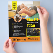 Gym Services Custom Flyer (Hand)