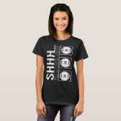 Gym Shh I m Doing Math Workout Equipment Weightlif T-Shirt (Vorne ganz)