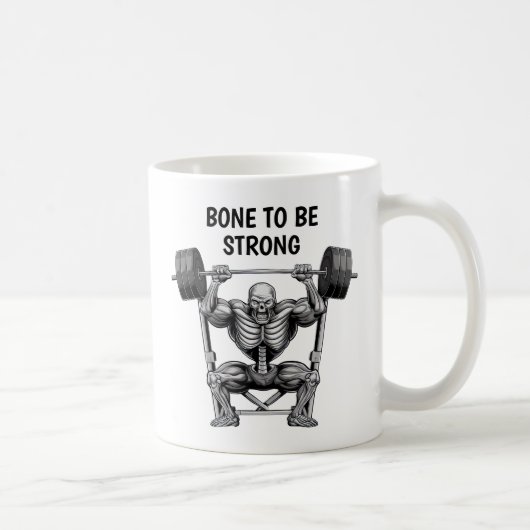 Gym Skeleton Kaffeetasse (Rechts)
