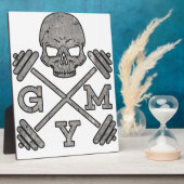 Gym Skeleton Poster Fotoplatte (Seite)