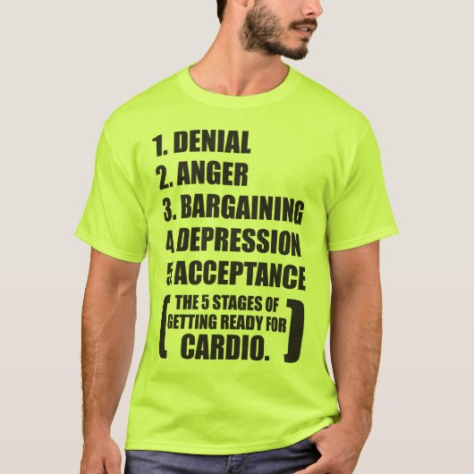 Gym Spaß - Cardio T-Shirt (Vorderseite)
