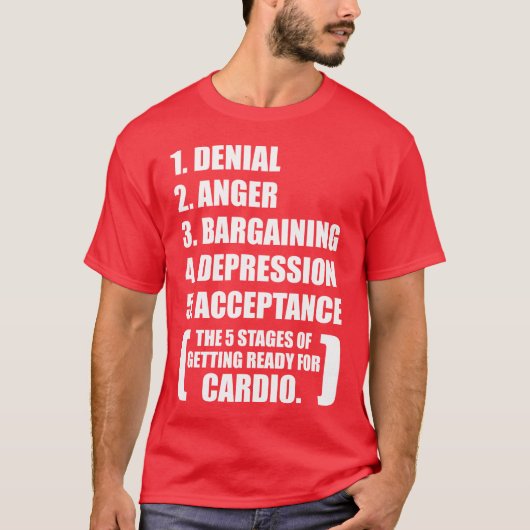 Gym Spaß - Cardio T-Shirt (Vorderseite)