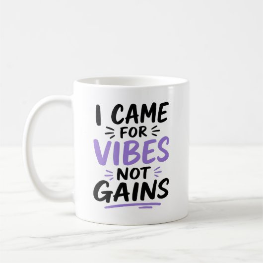 Gym Stimmung Kaffeetasse (Links)