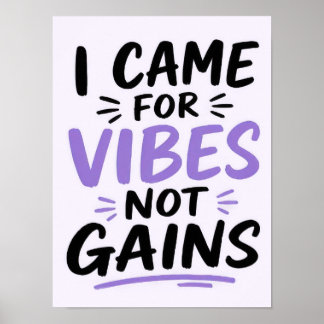 Gym-Stimmung Poster