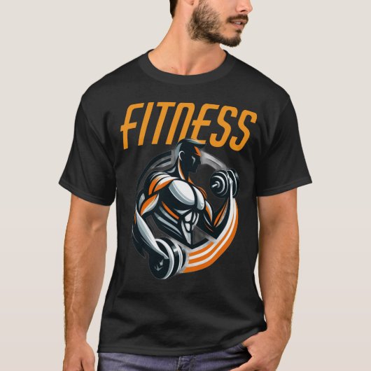 gym t-shirt fitness motivation workout inspiration (Vorderseite)