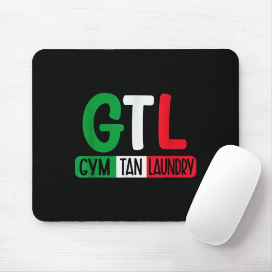 Gym Tan Laundry Gtl New Jersey Garden Nj Shore Ita Mousepad (Mit Mouse)