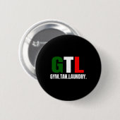 Gym Tan Laundry Gtl New Jersey Nj Shore Button (Vorne & Hinten)