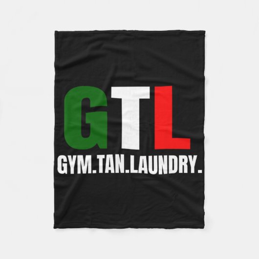 Gym Tan Laundry Gtl New Jersey Nj Shore Fleecedecke (Vorderseite)