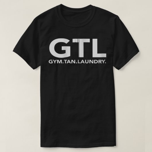 Gym Tan Wäscherei GTL New Jersey Gifts Garden NJ S T-Shirt (Design vorne)