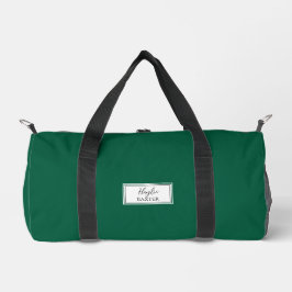Gym Tance Bag | Monogram Initials Name Duffle Bag