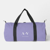 Gym Tance Bag | Monogram Initials Name Duffle Bag (Vorderseite)