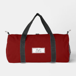 Gym Tance Bag | Monogram Initials Name Duffle Bag