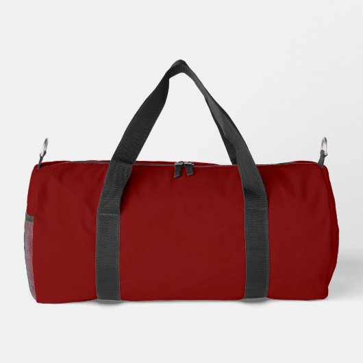 Gym Tance Bag | Monogram Initials Name Duffle Bag (Rückseite)