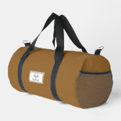 Gym Tance Bag | Monogram Initials Name Duffle Bag (Rechte Ecke)