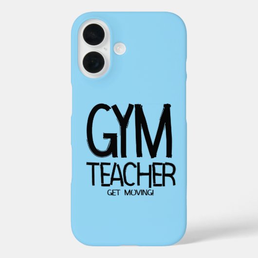 Gym Teacher Move Case-Mate iPhone Hülle (Rückseite)