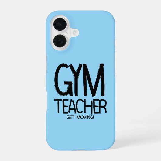 Gym Teacher Move iPhone 16 Hülle (Rückseite)