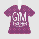 Gym Teacher Move Ornament (Vorderseite)