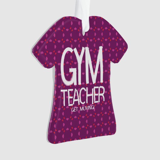 Gym Teacher Move Ornament (Vorderseite)