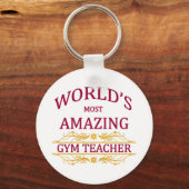 Gym Teacher Schlüsselanhänger (Vorderseite)