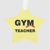 Gym Teacher Sneakers Ornament (Rückseite)