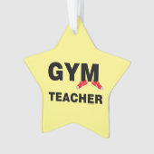 Gym Teacher Sneakers Ornament (Vorderseite)